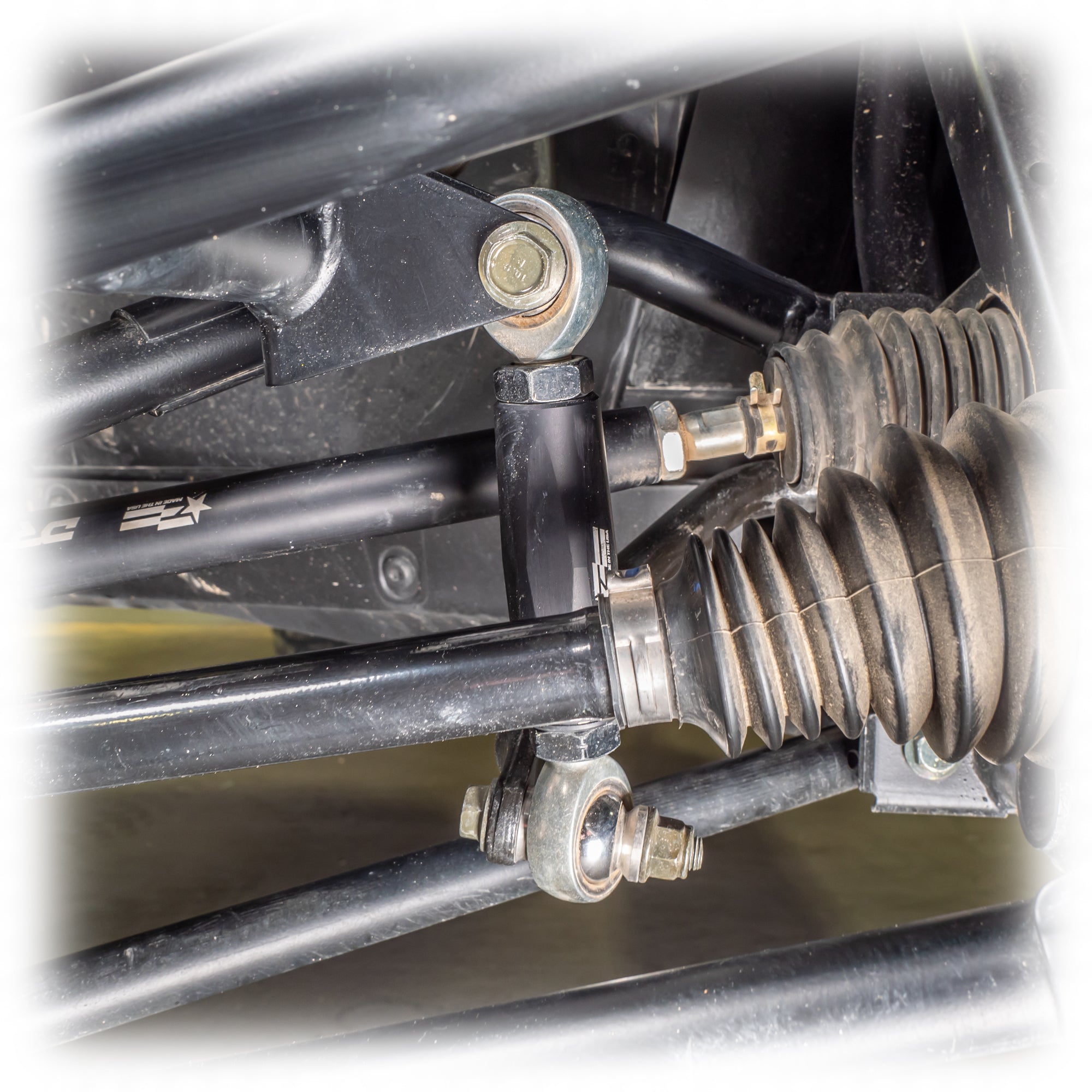 DRT RZR XP Billet Aluminum Hex Bar Adjustable Sway Bar Link Kit Front (M10)