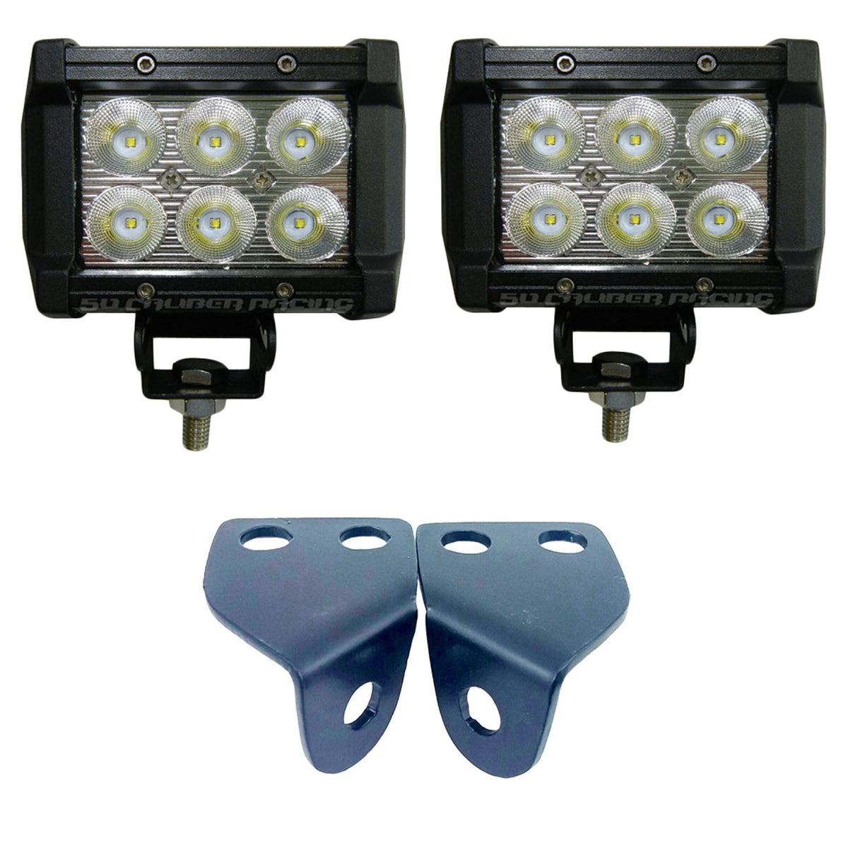 A-Pillar Pod Light Mount Brackets for Polaris RZR