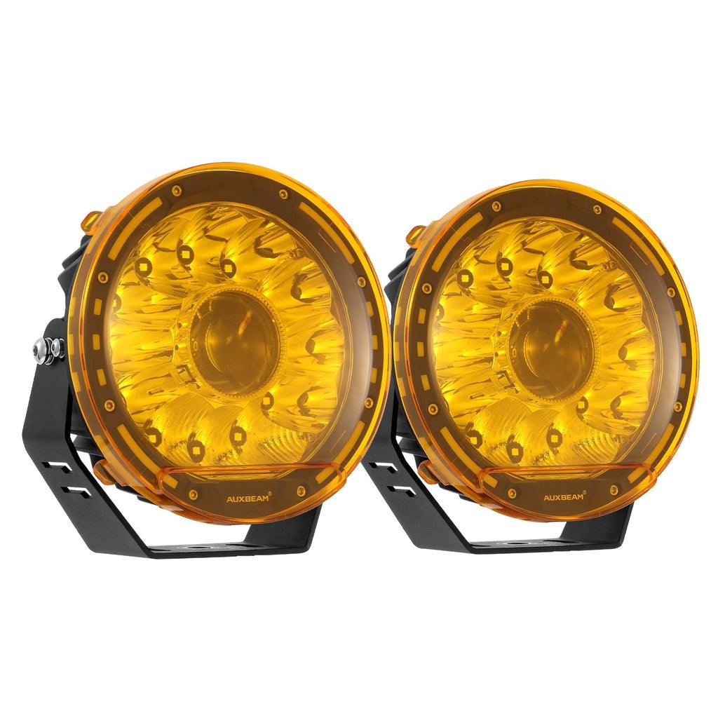 360 PRO Series 7 INCH/9 INCH 360-PRO Series Offroad LED Driving Lights+Amber/Black Covers(Optional)
