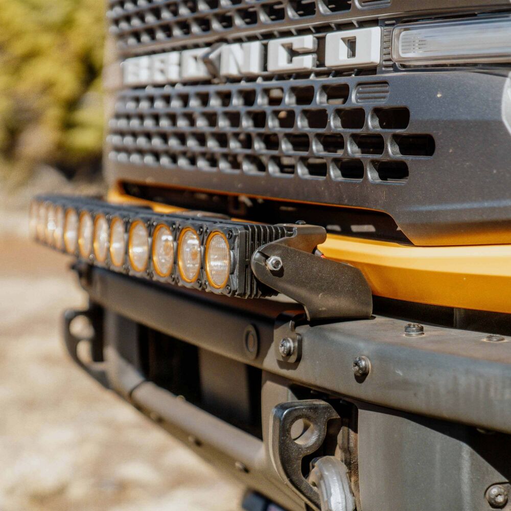 Light Bar Mount for 30" FLEX ERA® LED Light Bar - Front Bumper - GEN6 2021+ Ford Bronco - # 7352