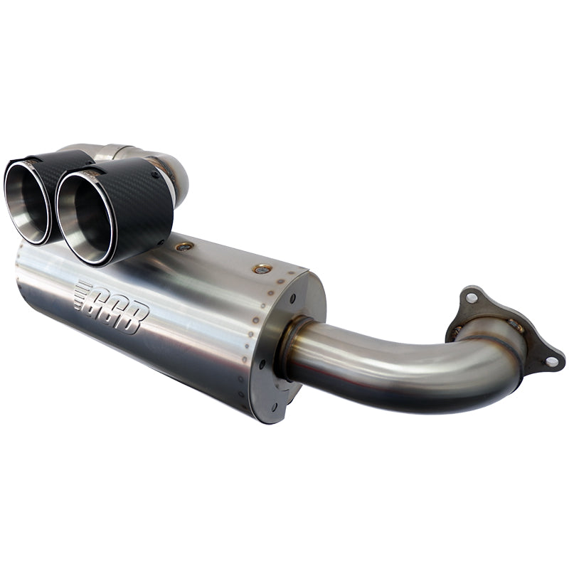 2020-2025 Polaris RZR Pro XP/XP4 Turbo Center Exit Sport Pro Dual Tip Muffler
