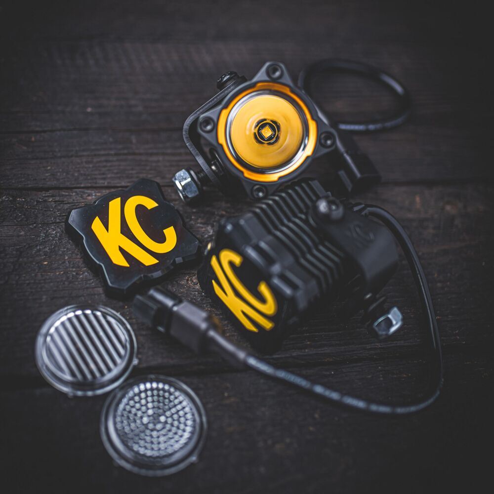 FLEX ERA® 1 - Light Cover - Black / Yellow KC Logo - # 5328