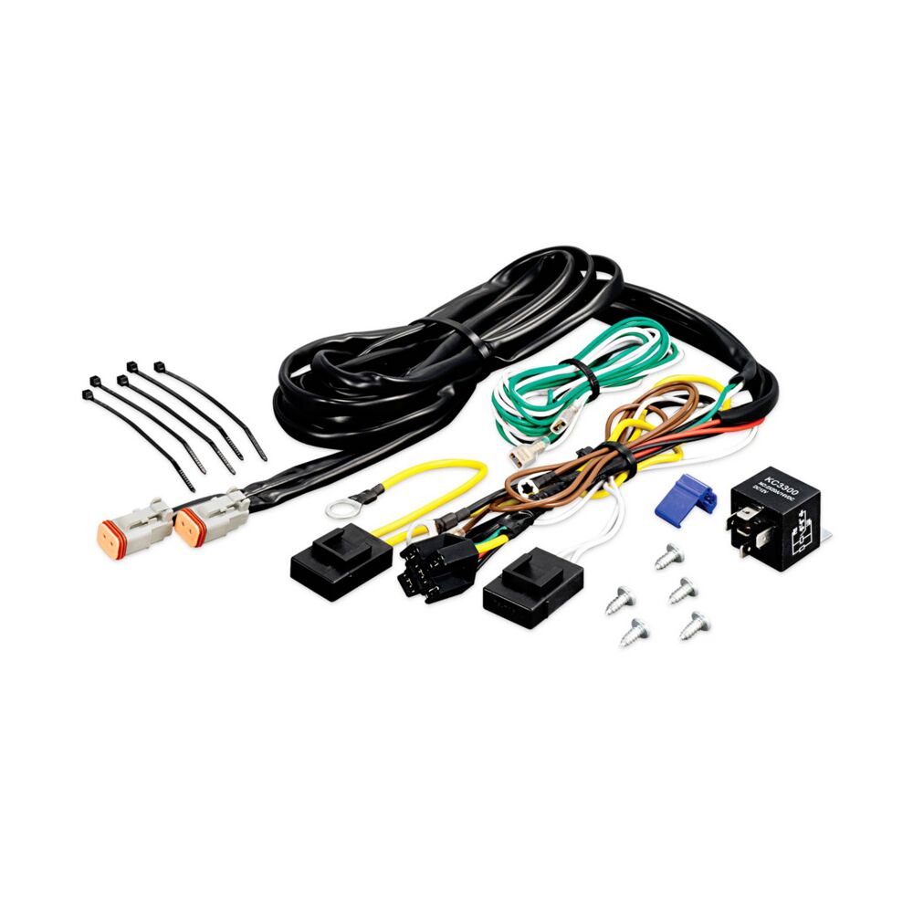 Add-On Wiring Harness - Add 1-2 Lights - 2-Pin Deutsch Connectors - # 6316