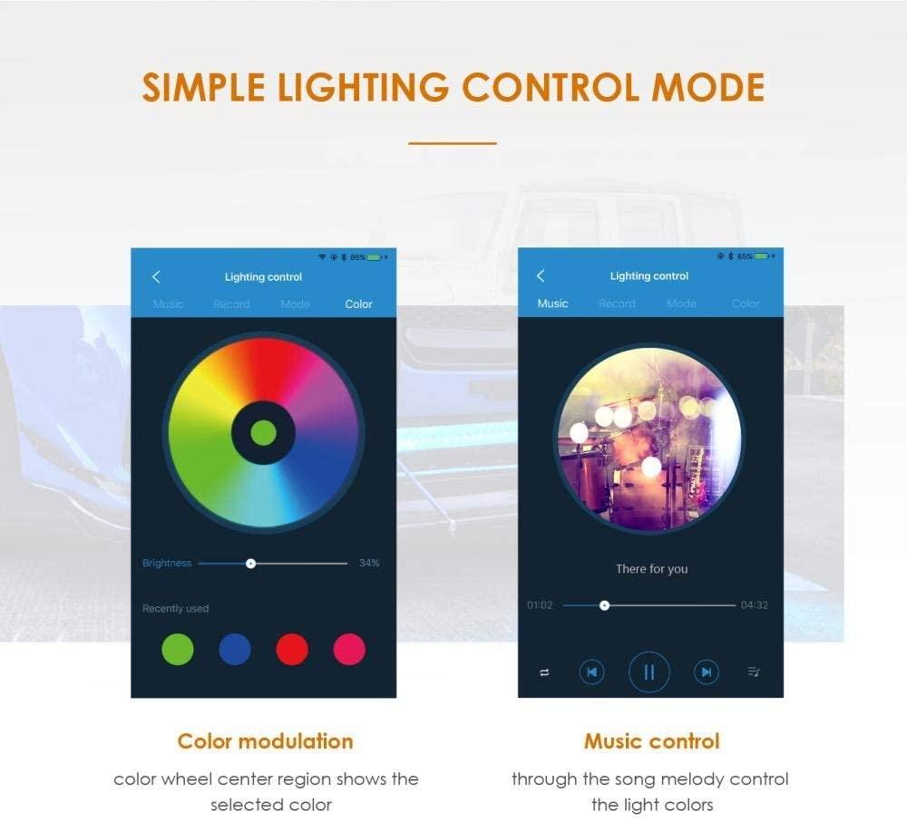 32 inch V-Series Curved RGB Color Changing Off Road Led Light Bar