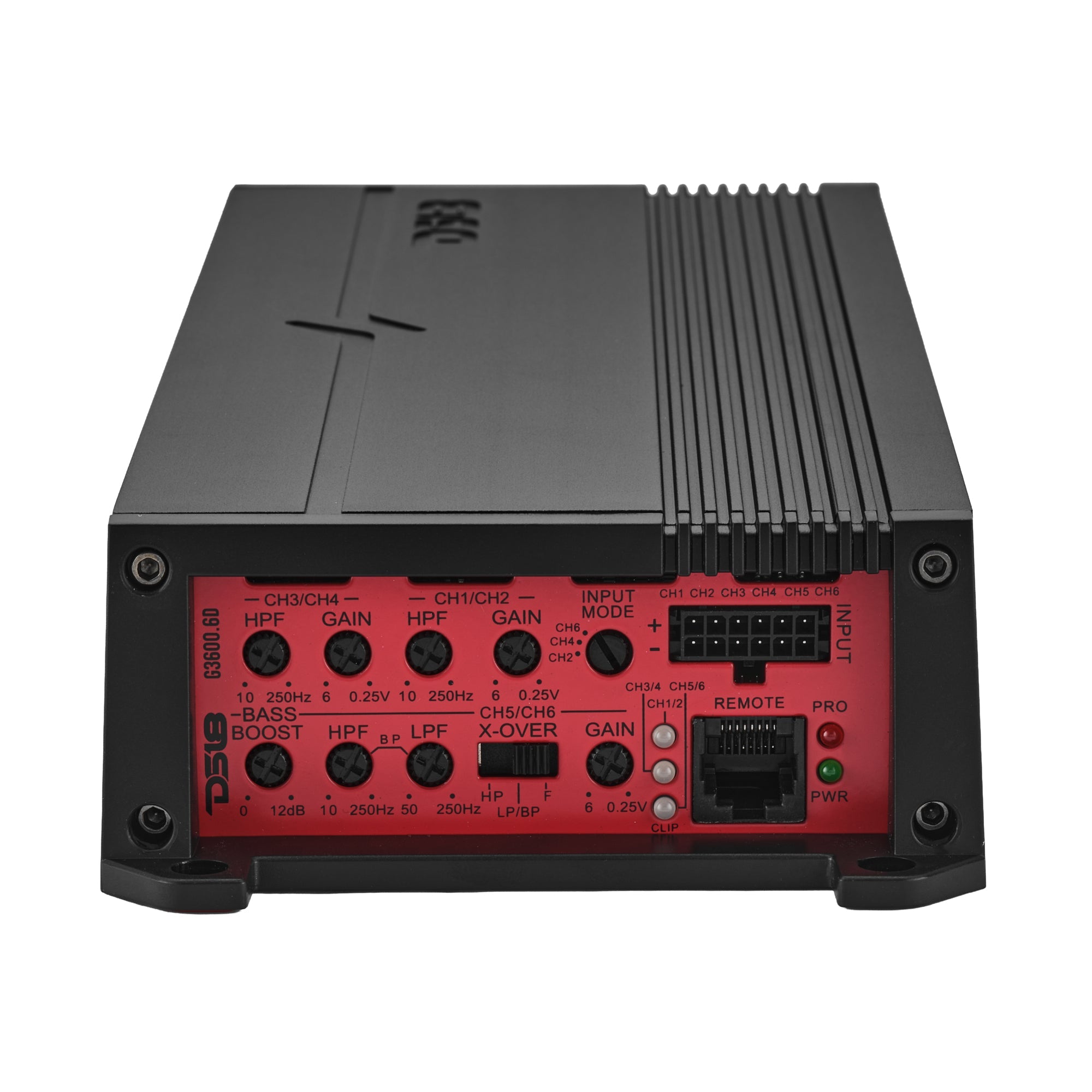 GEN-X 6-Channel Class D Full Range Amplifier | 6 x 200W @ 4-Ohm