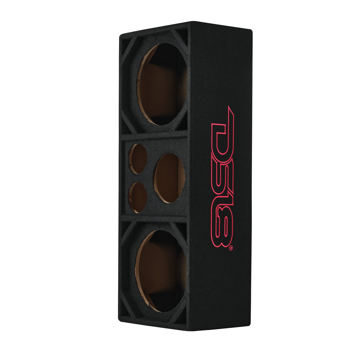 Dual 10” + Dual 4” Tweeter + 2” Driver Ported Empty Voceteo Enclosure | Speakon-Ready