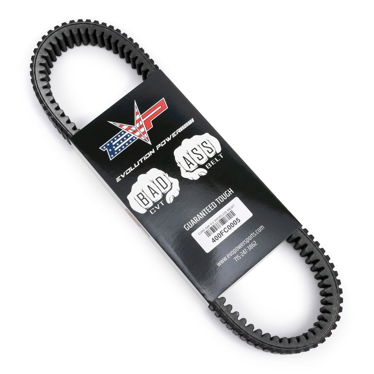 Evolution Powersports - Drive Belts - EVP Bad Ass Drive Belts for 2017+ Can-Am Maverick X3