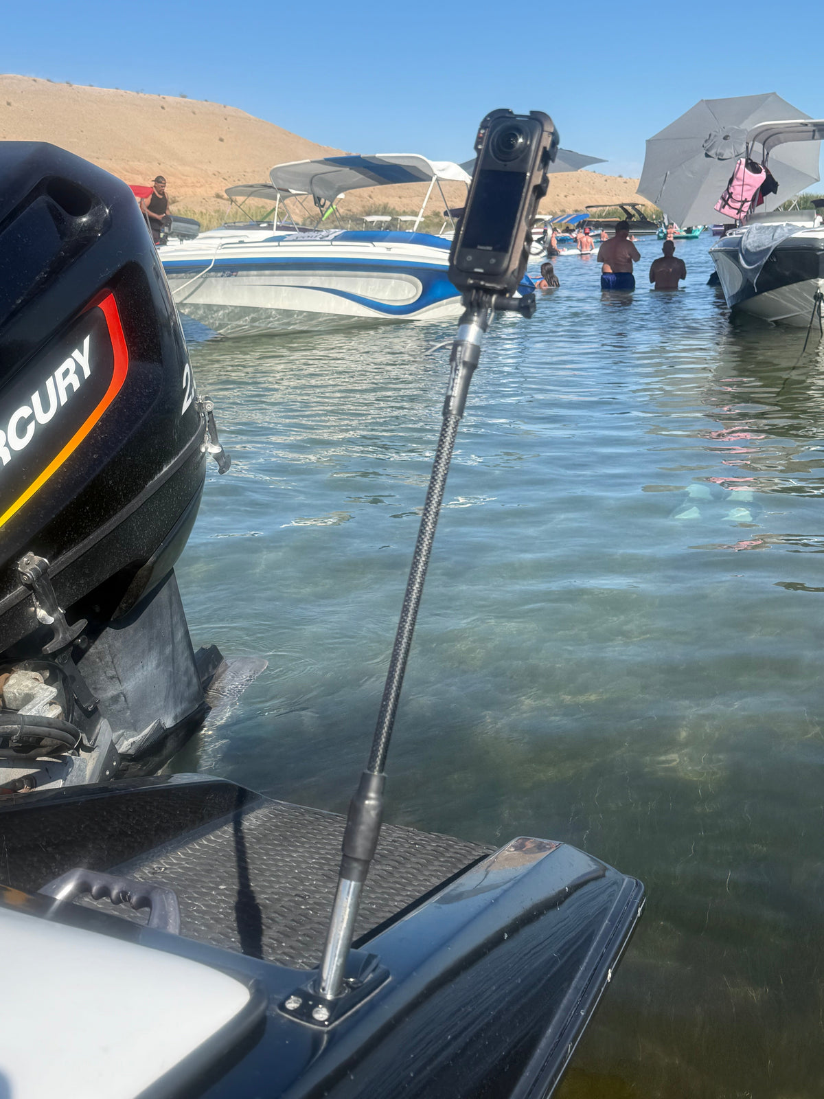 MWHIPS BOAT CAMERA STERN WHIP