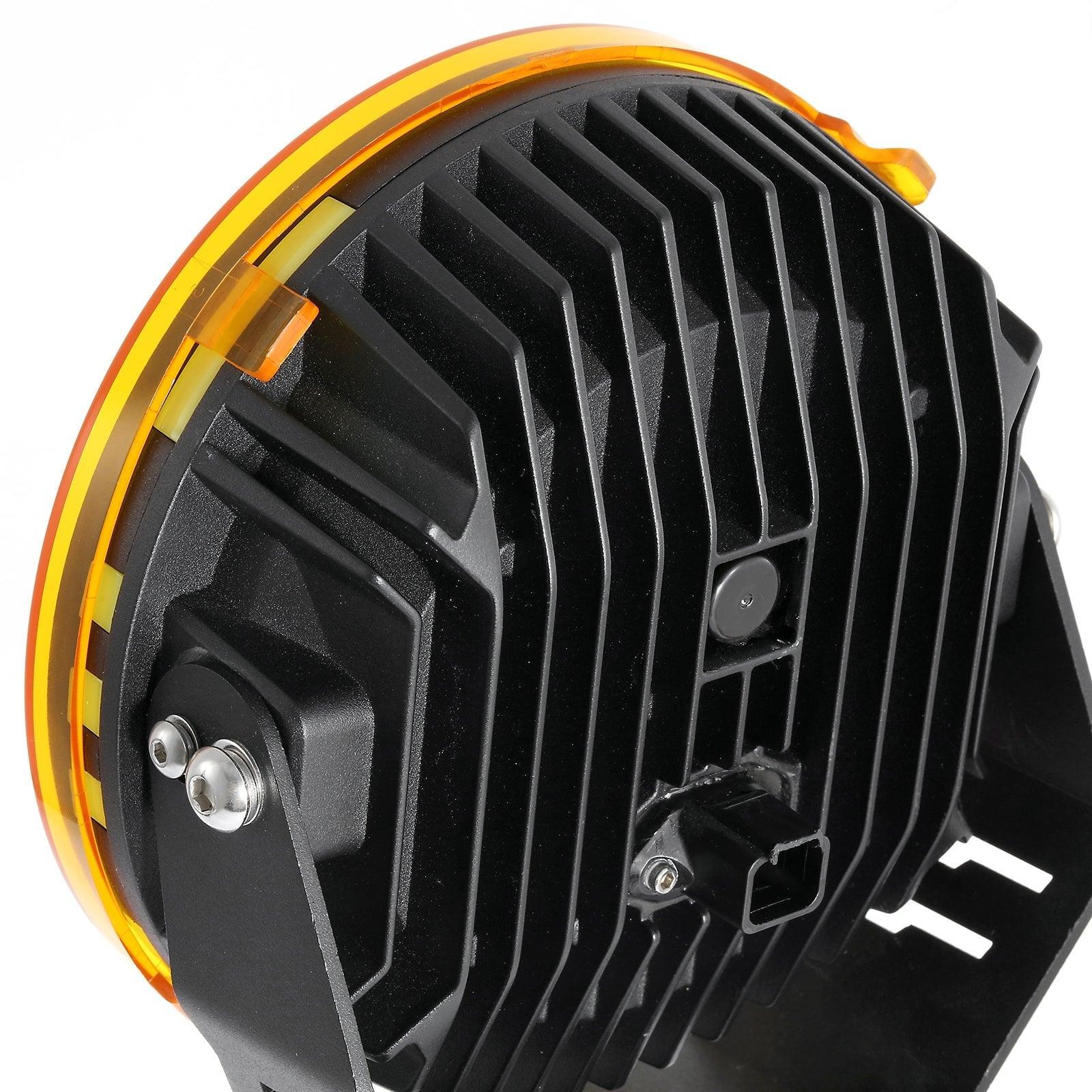 360 PRO/RAY-L Series 7/9 Inch LED Driving Lights Amber Cover Light Shield Cover