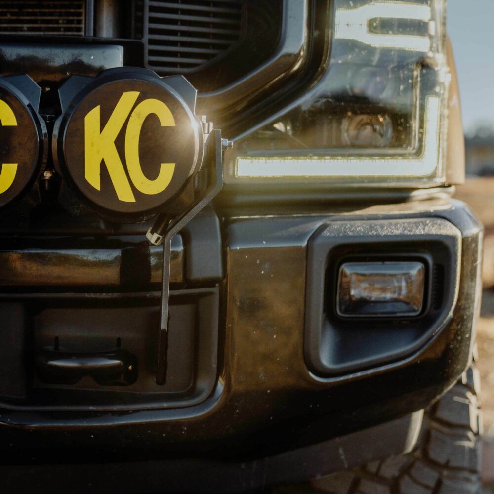 Gravity® LED Pro6 - 7-Light Bar Kit - Front Bumper - GEN4-5 17-24 Ford Super Duty - # 91346