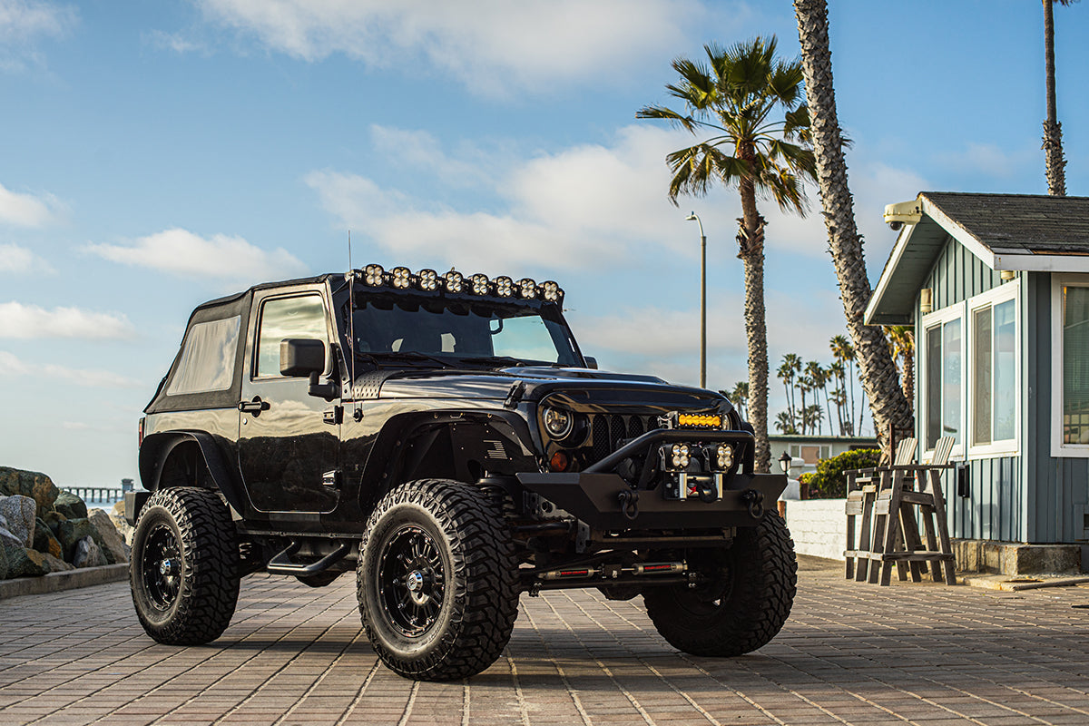 Jeep JK XL Linkable Roof Bar Kit 07-16 Wrangler JK Baja Desgins