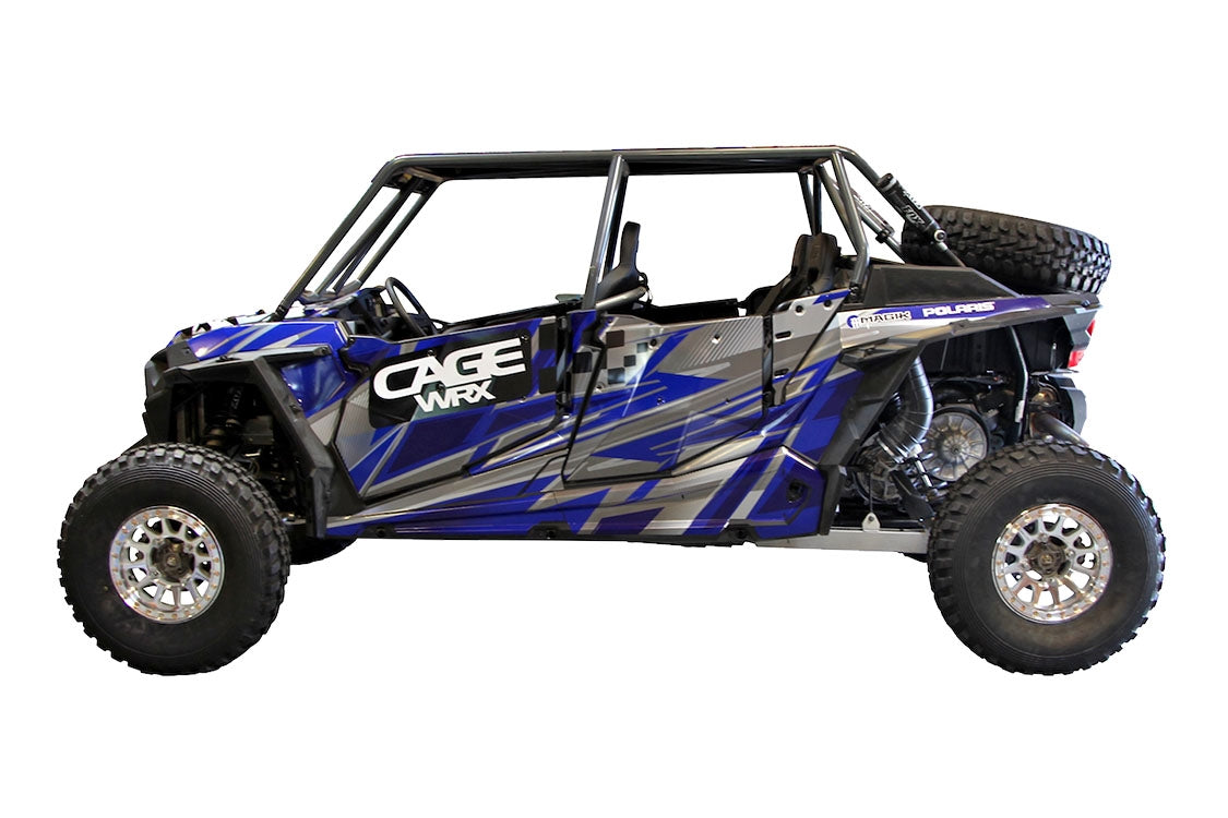 Polaris RZR XP4 / XP4 Turbo (2014-2018) Roll Cage | ASSEMBLED | "BAJA SPEC"