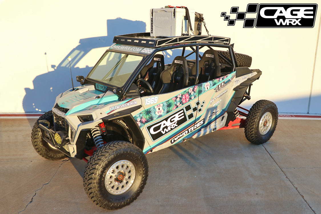Polaris RZR Roof Rack | ASSEMBLED | "SUPER SHORTY" | XP4 / XP4 Turbo / XP Turbo S4 (2014-2023)