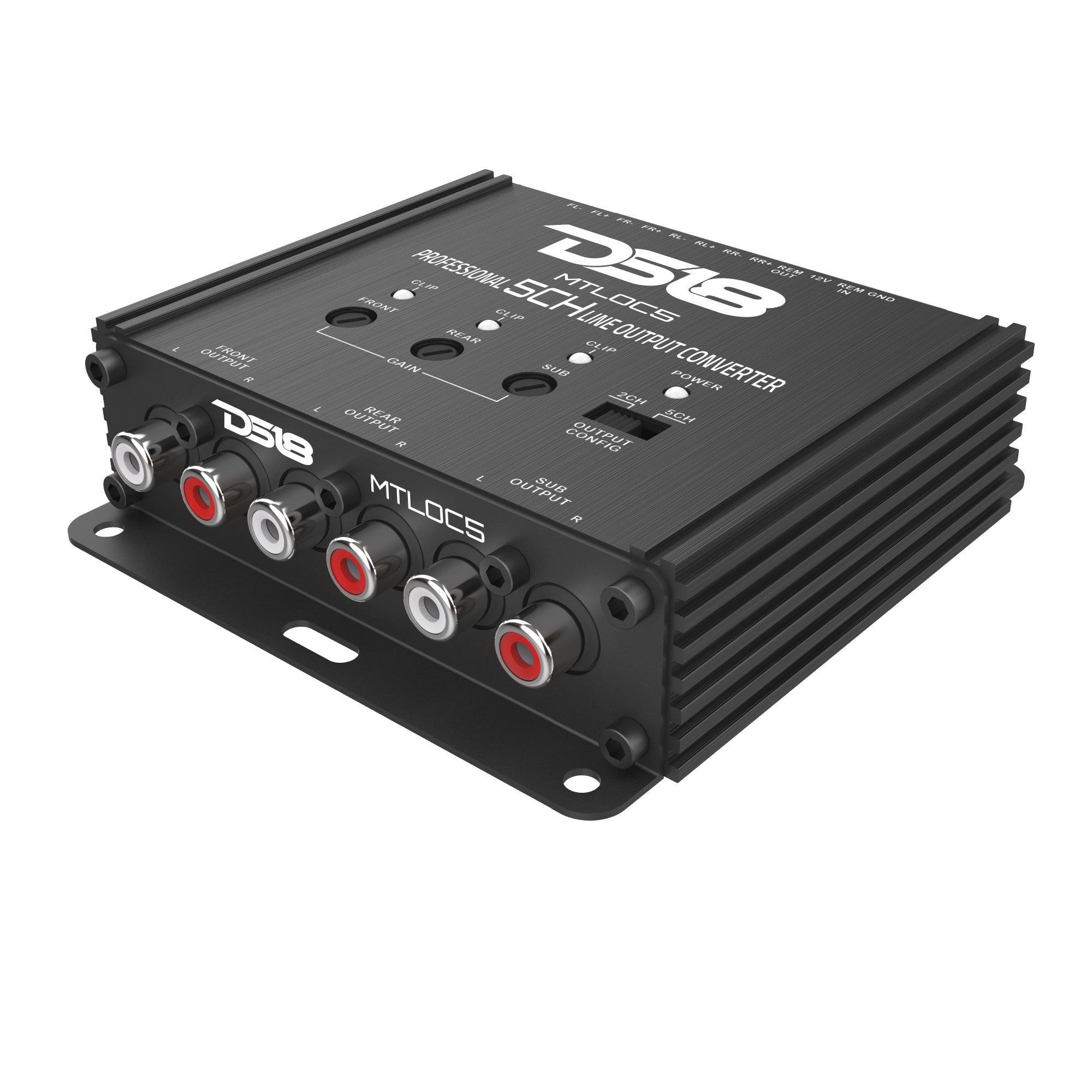 5-Channel High-to-Low Level Line Output Converter with Remote Turn-On