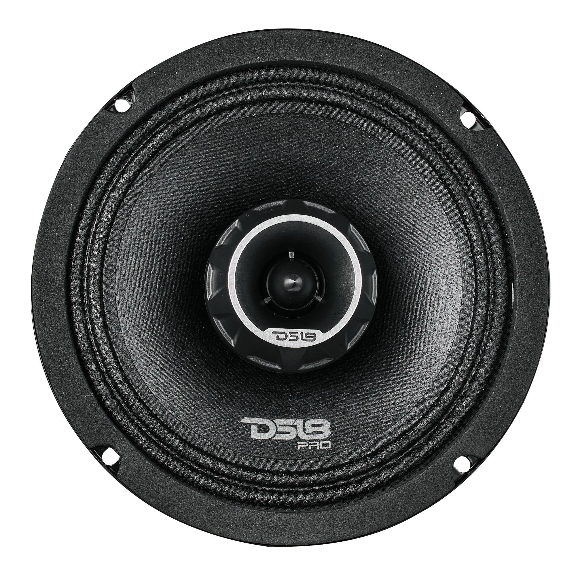 PRO-ZT 6.5" Coaxial Mid-Range Loudspeaker with Water-Resistant Cone Built-in Bullet Tweeter and Grill | 225W RMS 4-Ohm
