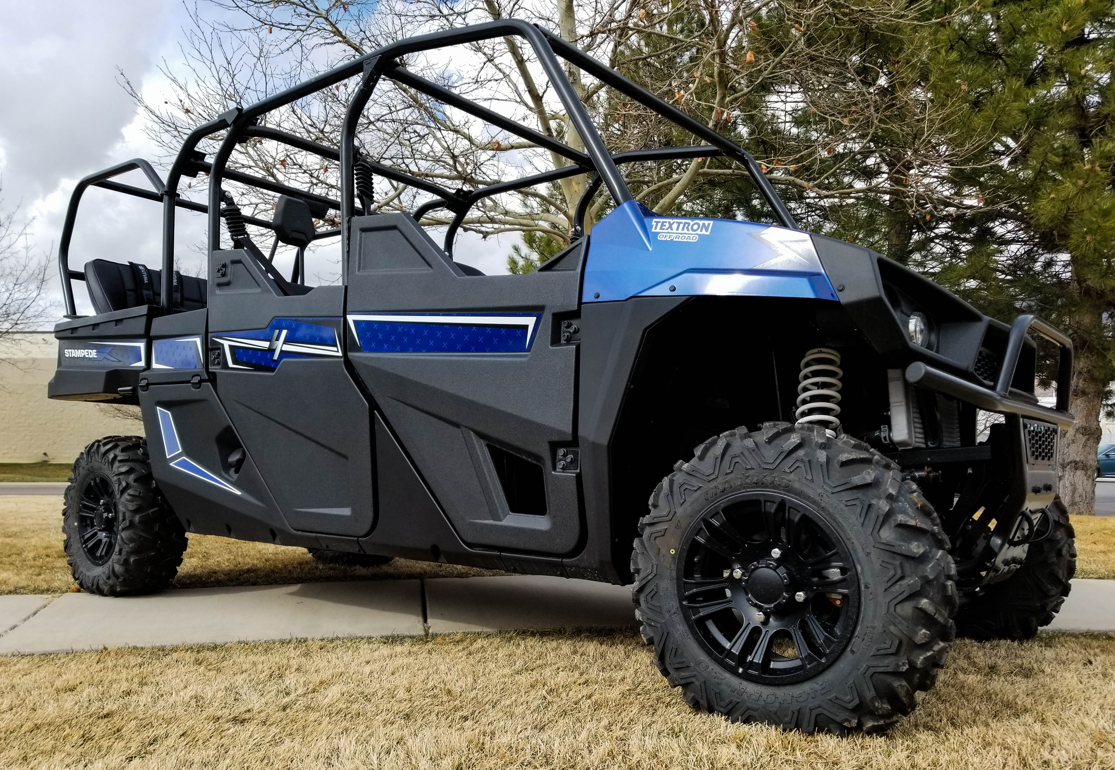 Textron Stampede 4 Back Seat and Roll Cage Kit (2018-2021)