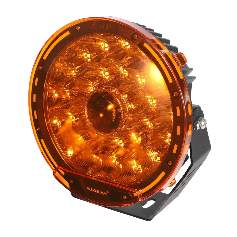 360 PRO/RAY-L Series 7/9 Inch LED Driving Lights Dark Amber Cover Light Shield Cover