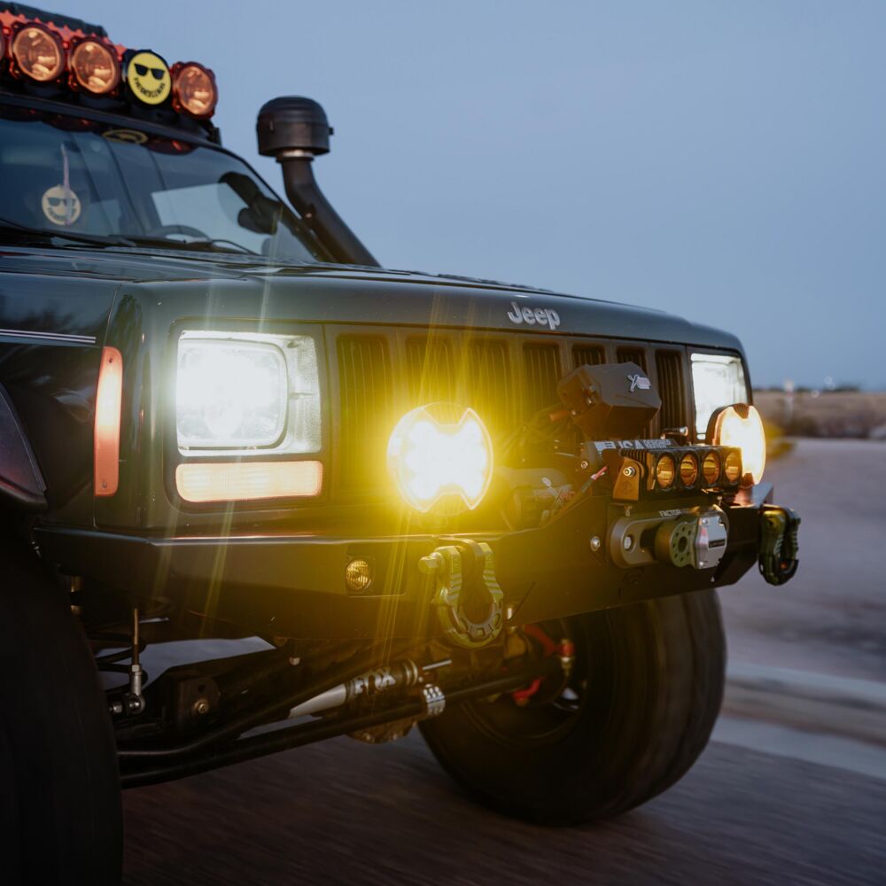 SlimLite® 6" Light Shield - SAE Driving Beam - Selective Yellow - # 5121