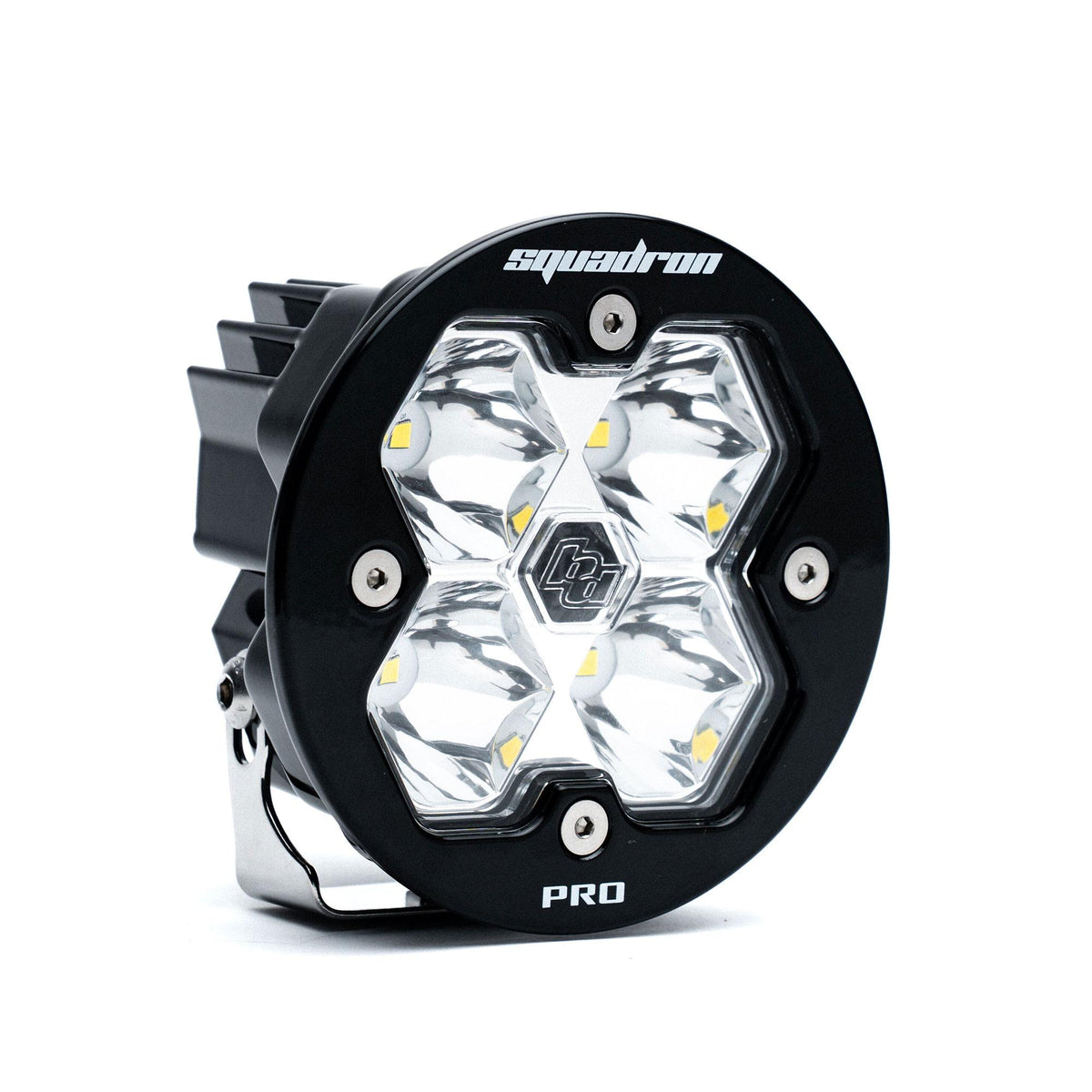 Squadron-R 2.0 Pro Black LED Auxiliary Light Pod Universal Clear Spot Baja Designs