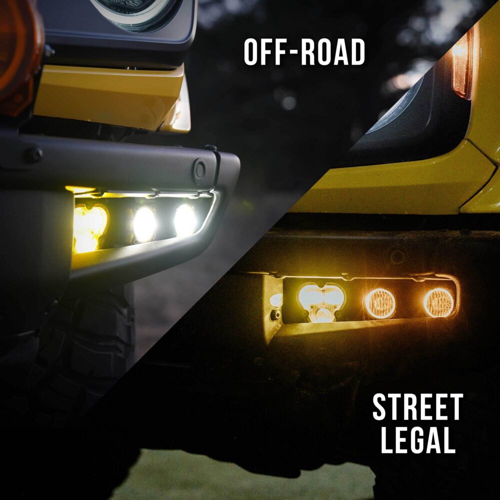 FLEX ERA® SAE Fog Pocket Kit - 2021-Current Ford Bronco - # 97168