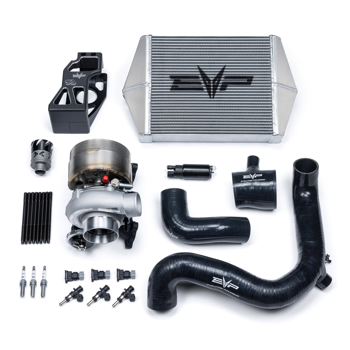 Evolution Powersports - Tuning - 2021-'23 Can-Am Maverick X3 Turbo RR P43R-325 Turbo Upgrade With MG1 ECU Unlock & Flex Fuel CodeShooter Power Flash