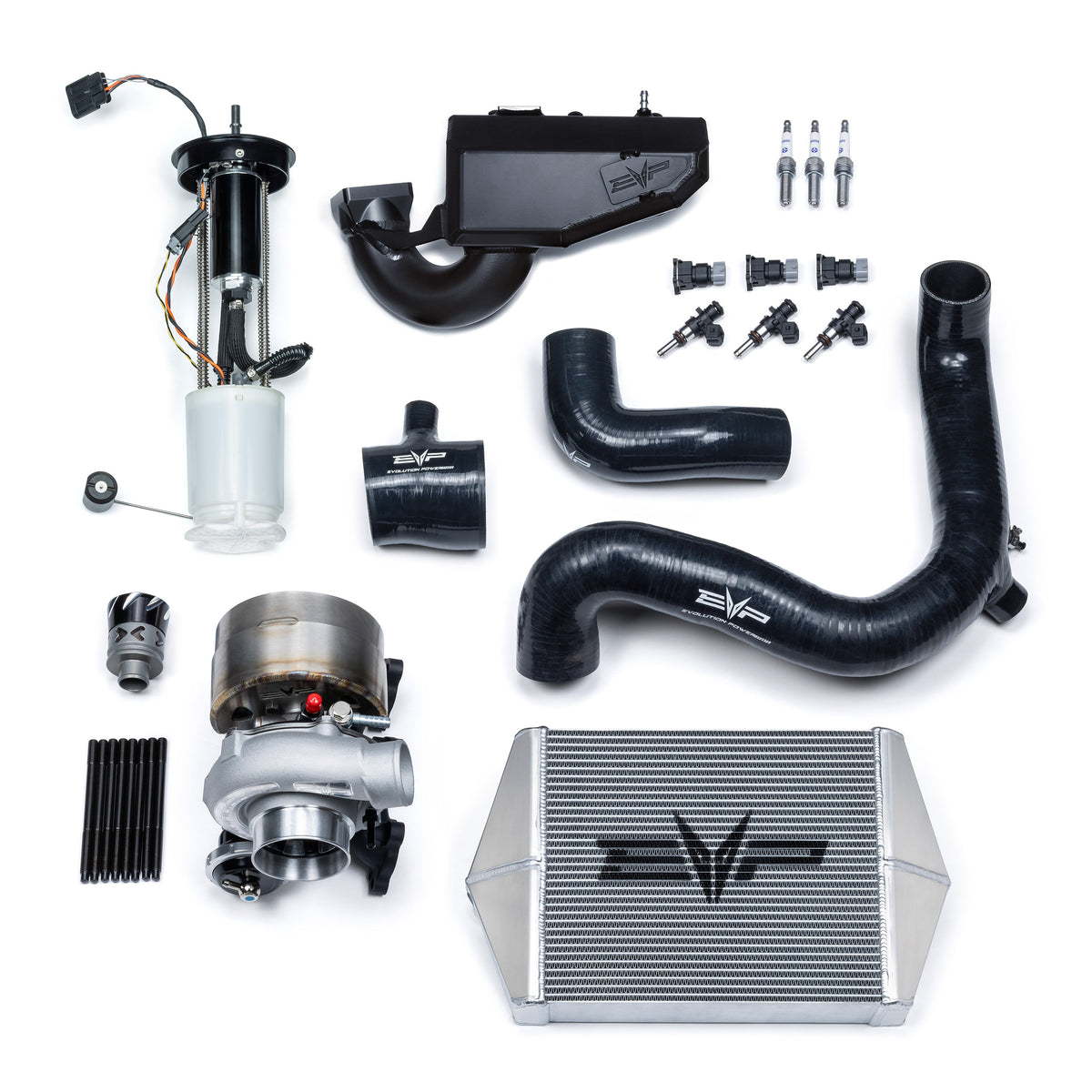 Evolution Powersports - Turbo Kits - EVP Paragon P43R Turbo Upgrade Systems for 2021-'23 Can-Am Maverick X3 Turbo RR