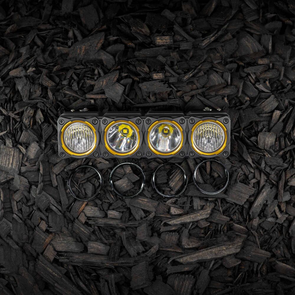 FLEX ERA® LED Light Bar - Bezel Kit for 10" Segments - Gloss Black - # 30581