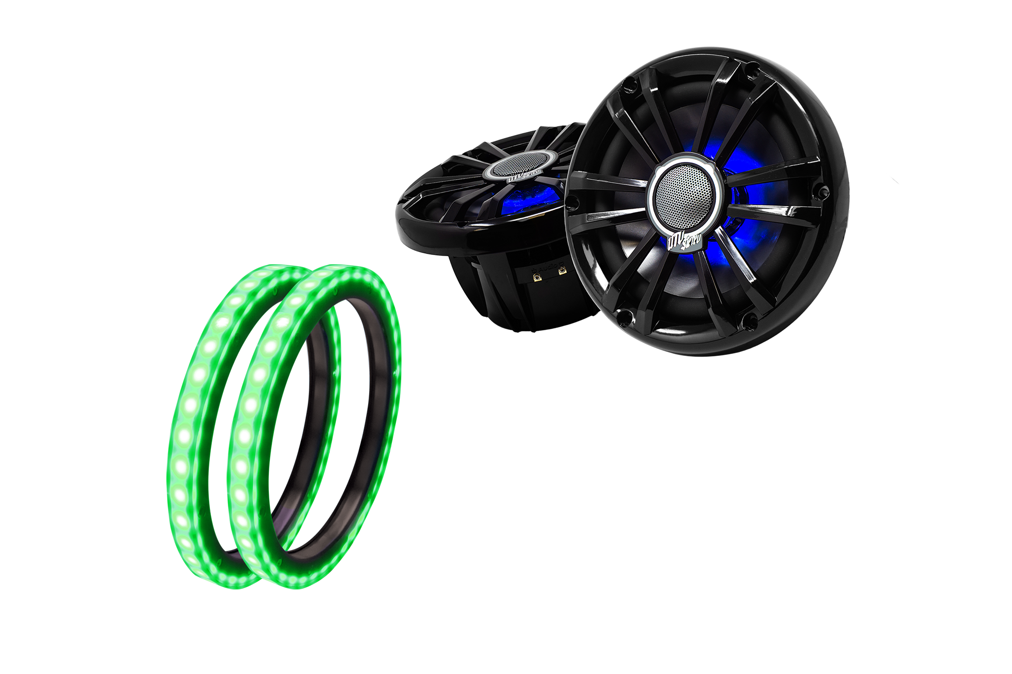 Polaris® Ranger 1500 Front Overhead Speaker Adapters (Pair) | UTVS-RNG-OSA-FRONT