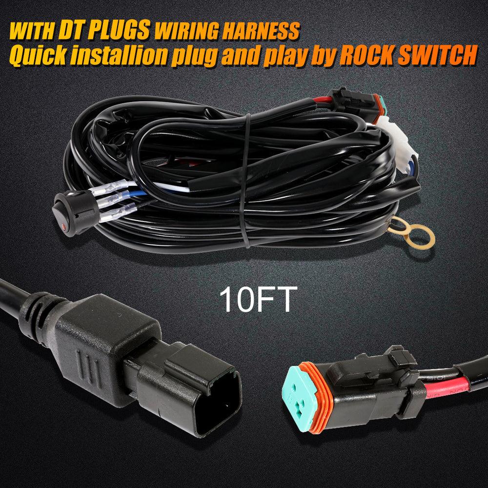 NEW 32 Inch 5D-PRO Series 33000LM Spot Beam Off Road Led Light Bar