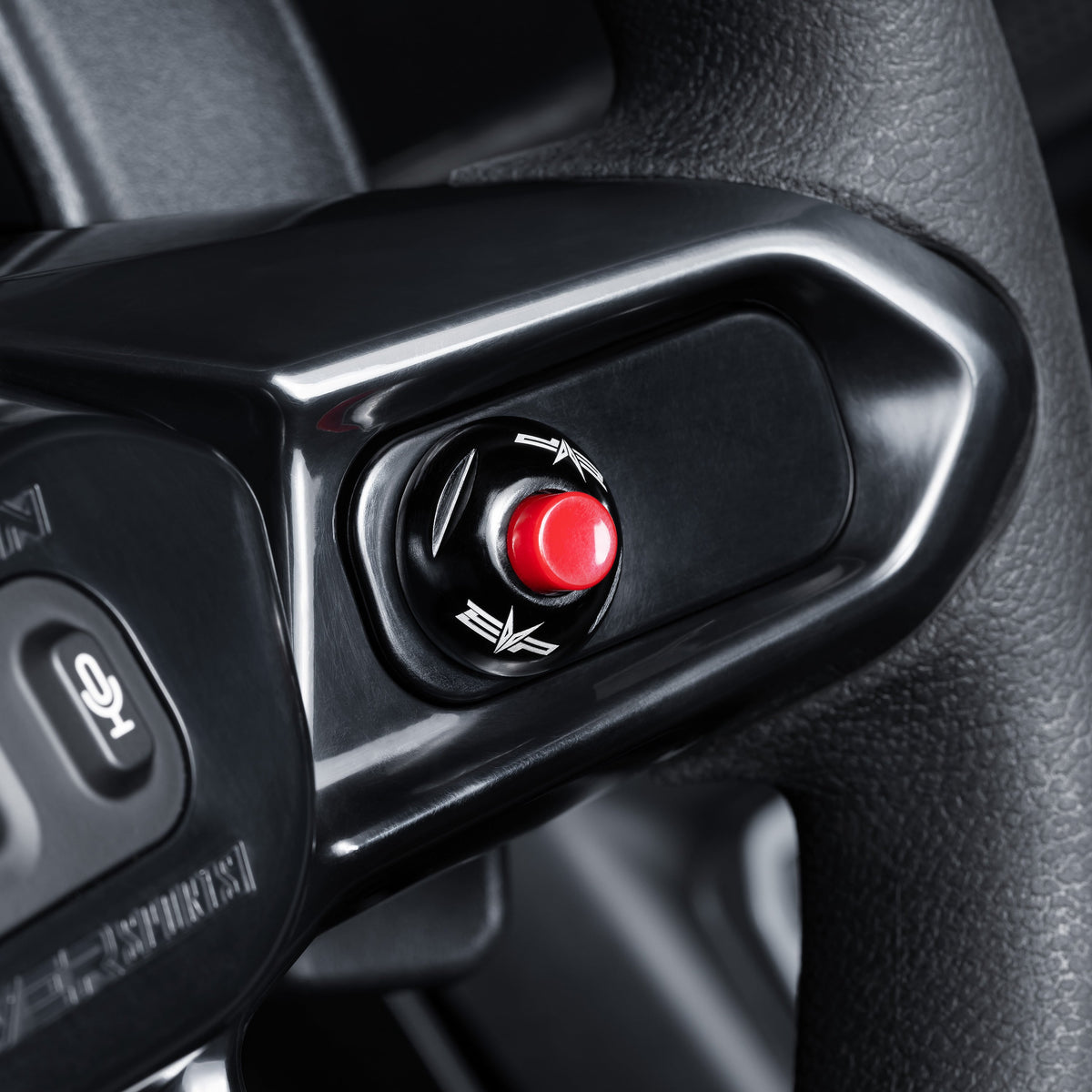 Evolution Powersports - - Can-Am Maverick R Steering Wheel Launch Button for EVP Launch Control & RLC/Anti-Lag