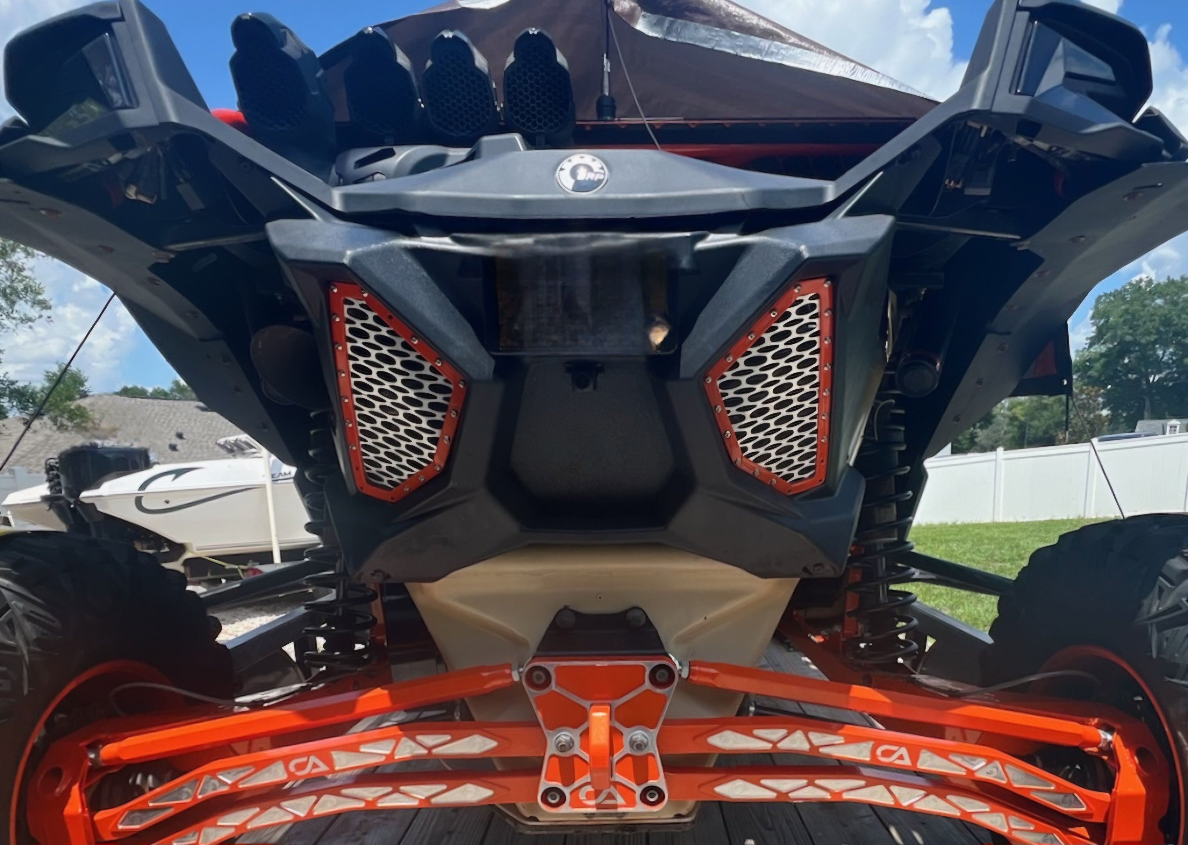 Can Am X3 Rear Grilles