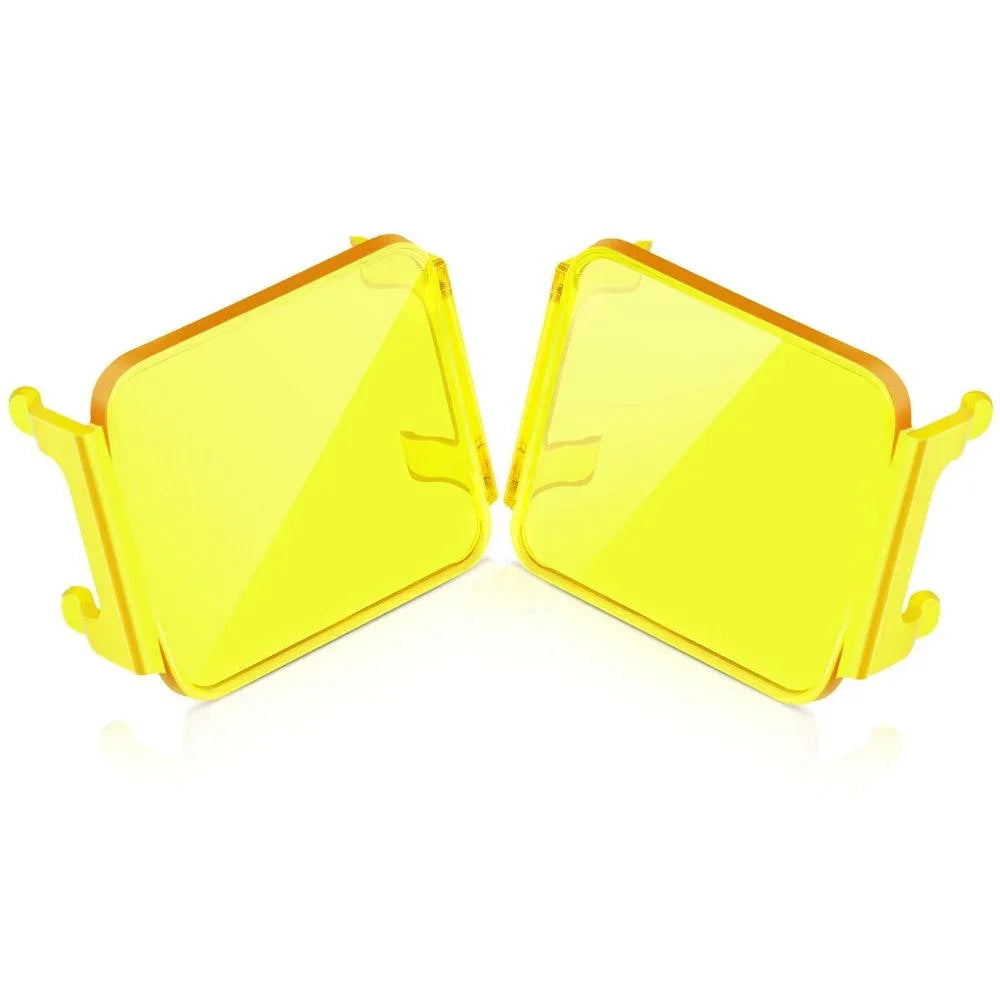 FA Series 4 Inch LED Pod Lights Amber Cover Light Shield Cover