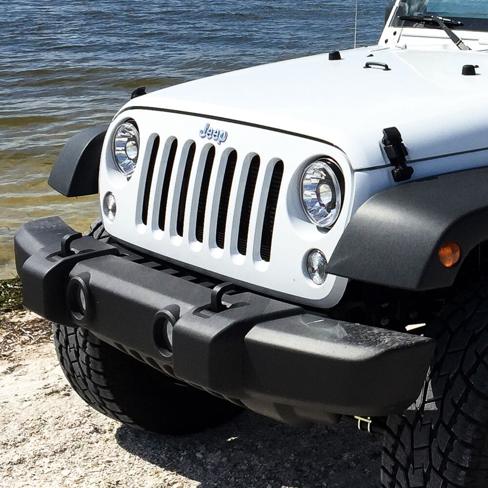 7" Gravity® LED Pro DOT Headlight - Driving Beam - Pair - Universal / 07-18 Jeep JK - # 42341