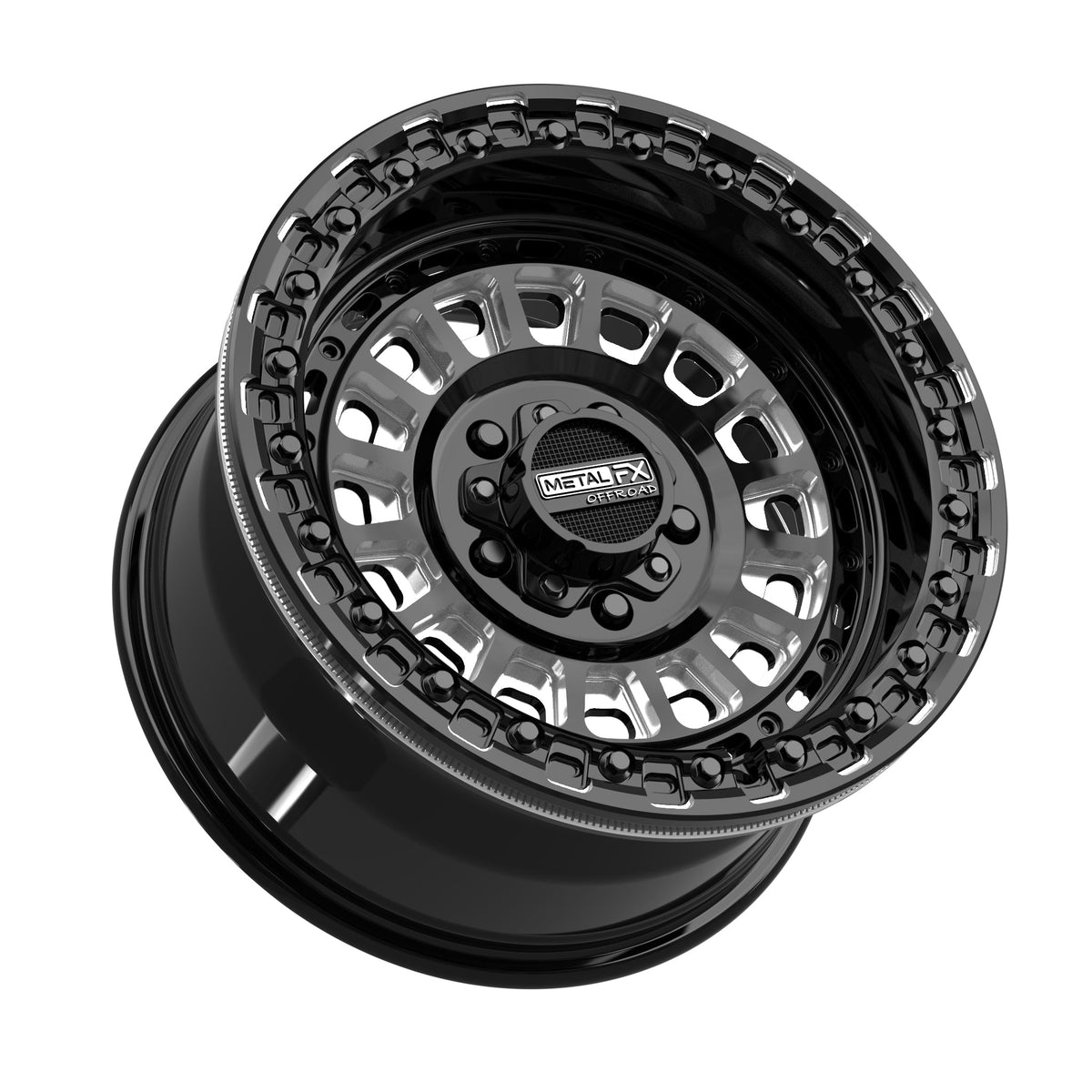 Sicario R Beadlock | Gloss Black Contrast Cut