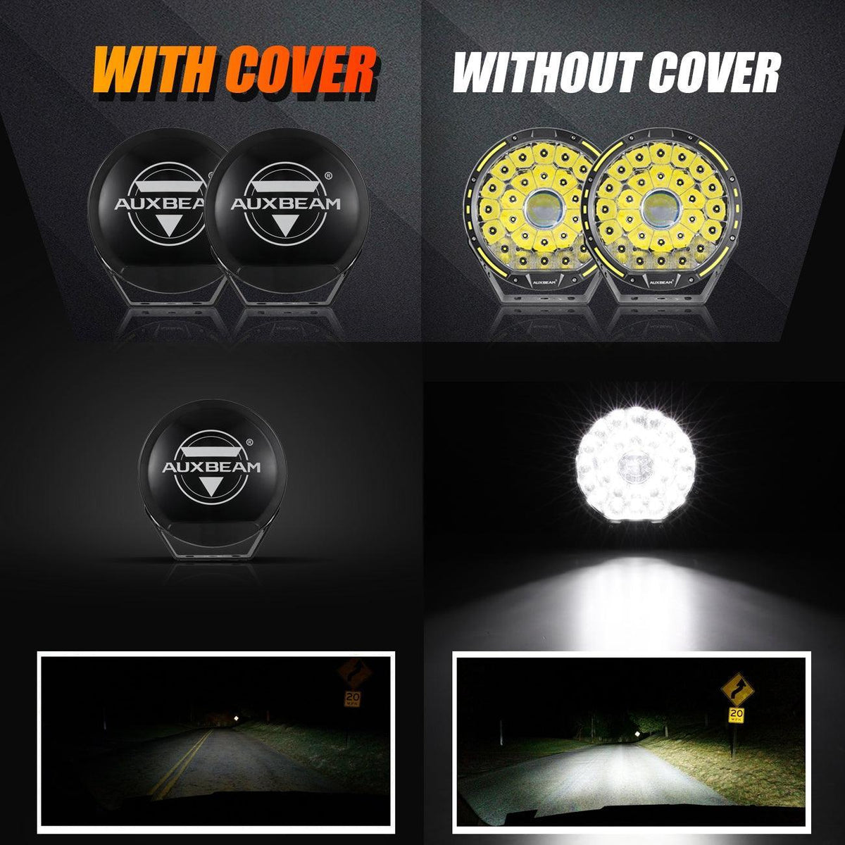 360-PRO Series | 9 Inch 270W 37776LM Offroad LED Driving Lights