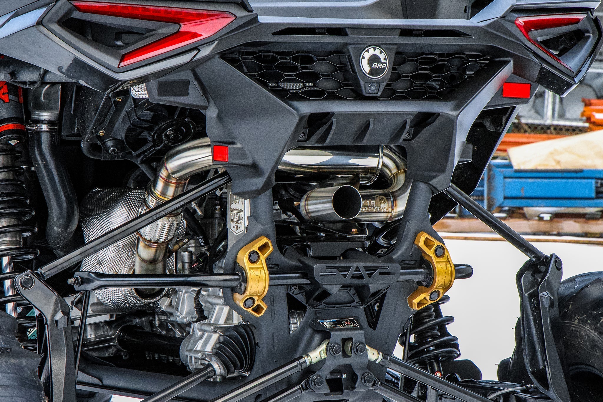 Treal Performance 2024–2025 Can-Am Maverick R "Outlaw" Exhaust