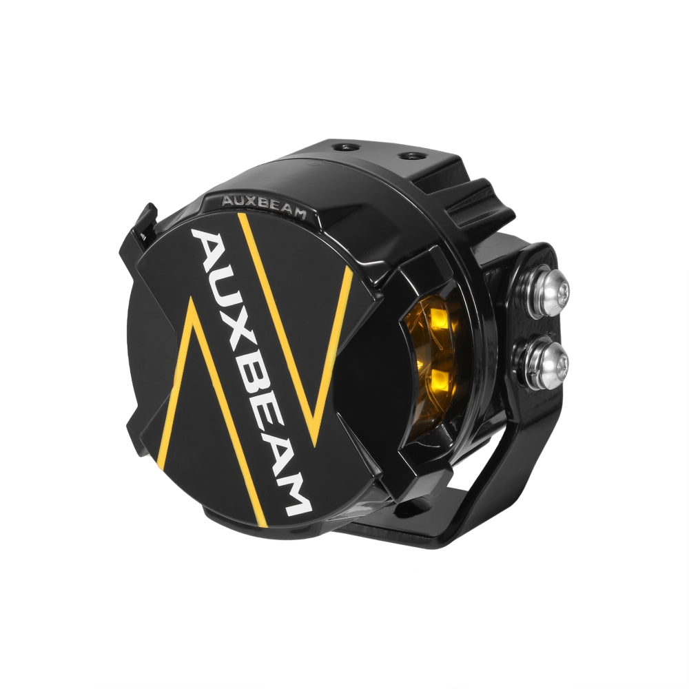 V-ULTRA Series | 3 Inch 108W LED Side Shooter Amber Pod Lights with Amber DRL