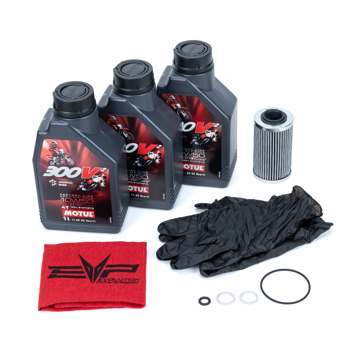 Evolution Powersports - Tools & Maintenance - EVP Motul® Oil Change Kits for Can-Am Maverick R