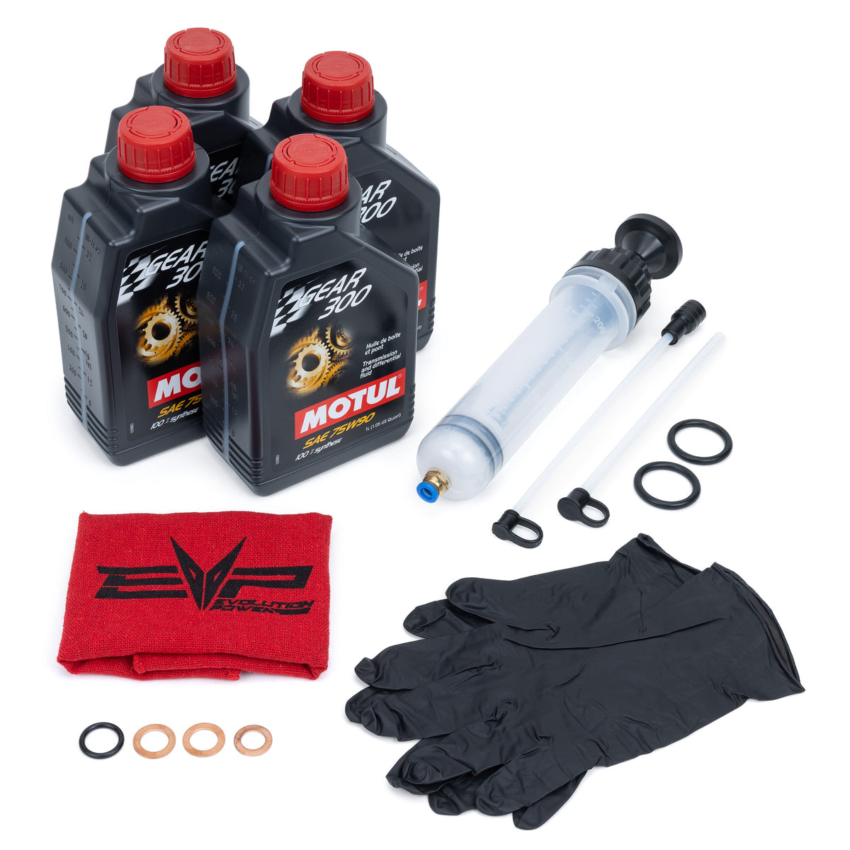 Evolution Powersports - Tools & Maintenance - EVP Motul® Driveline Oil Change Kit for CFMOTO U10