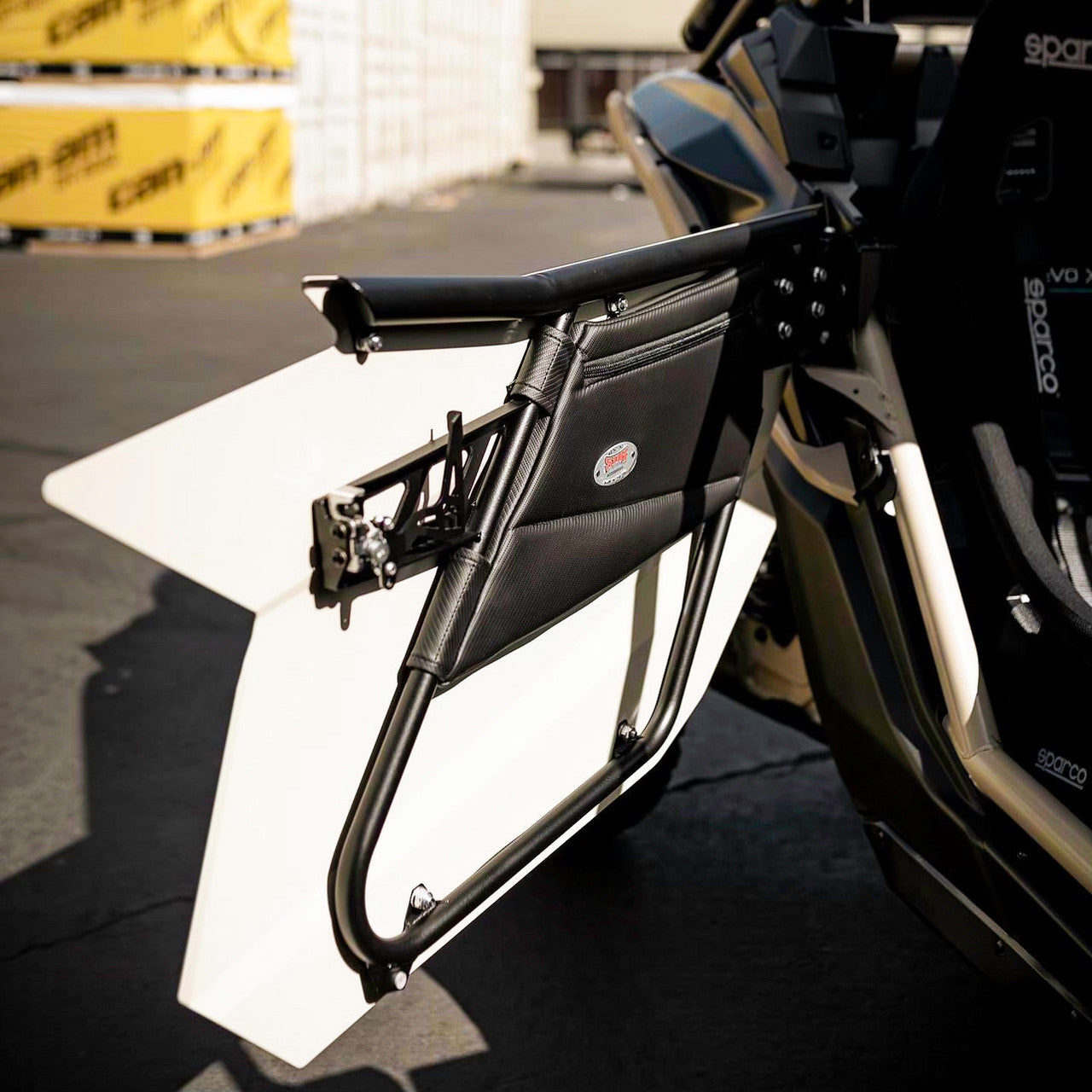 SDR Can Am X3-2/X3 Max Front Hi-Bred Door Storage Bags (New Style)