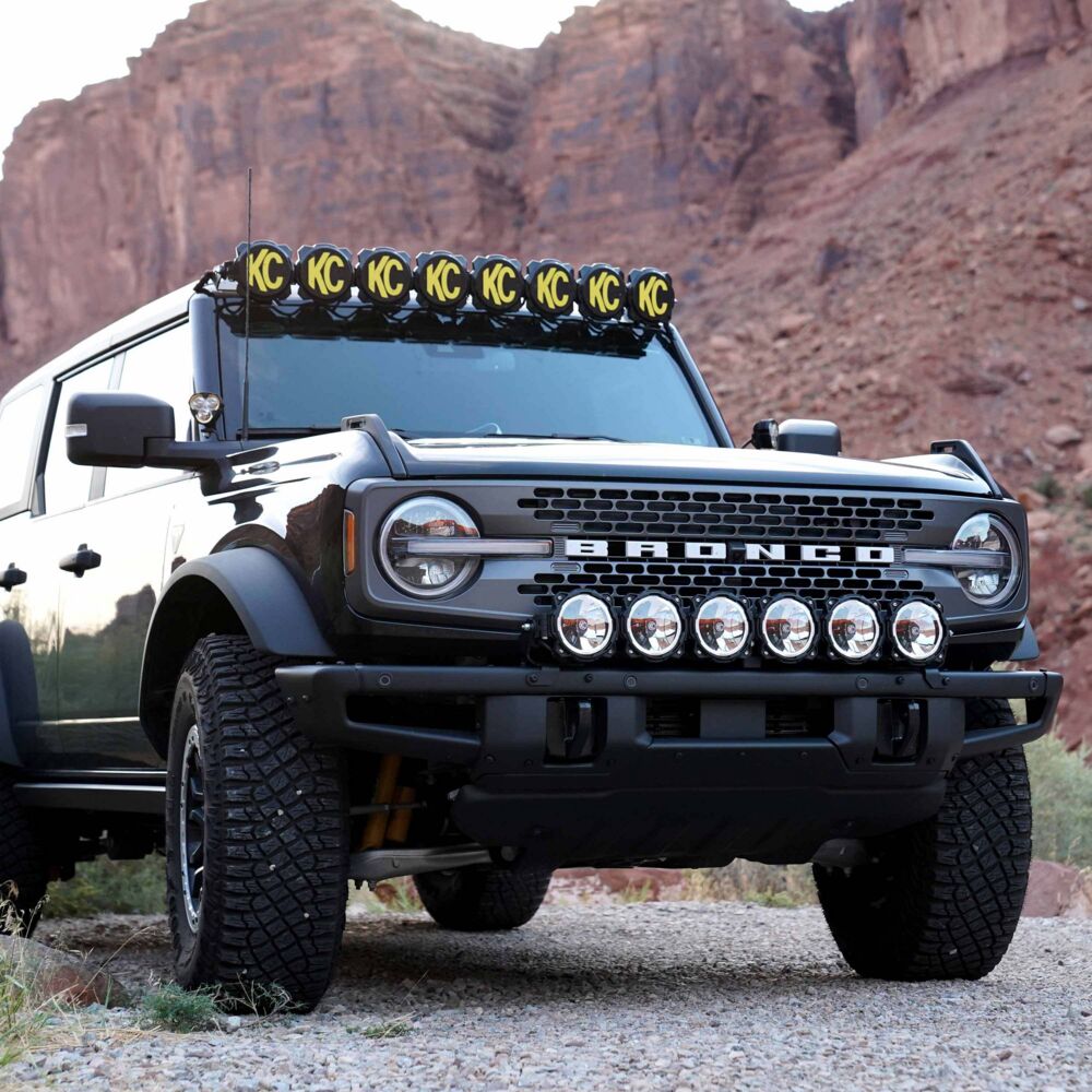 Gravity® LED Pro6 - 39" Light Bar Kit - for 21+ Ford Bronco Front Bumper - # 91341