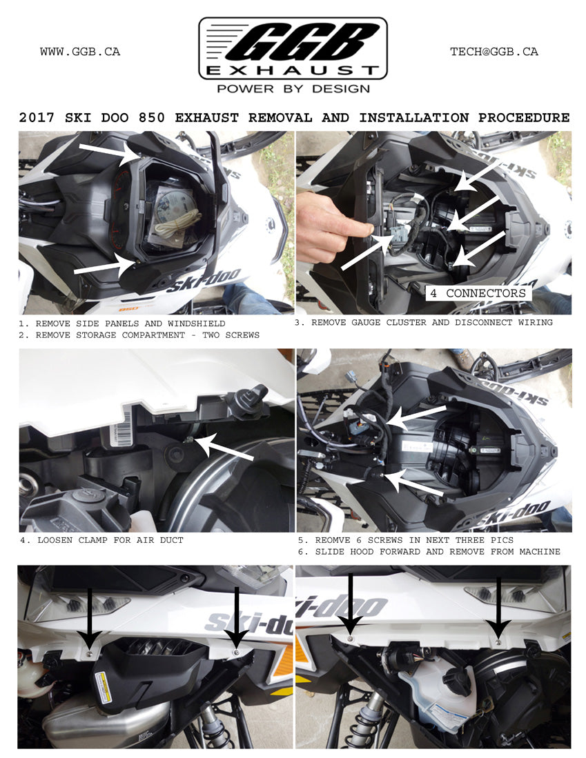 2021-2023 Ski-Doo Gen 4 600R E-TEC Quiet Muffler