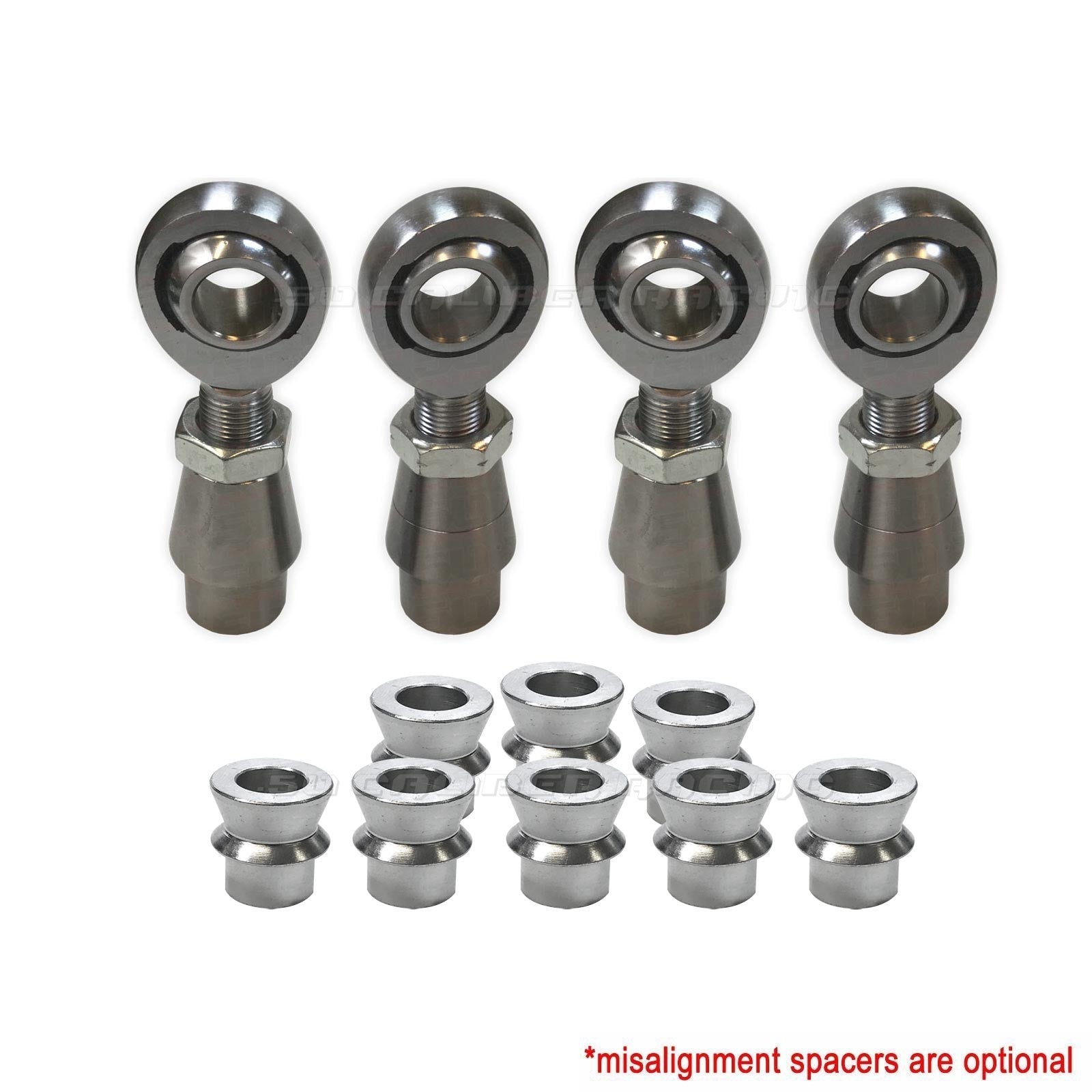 Sway Bar Link Fab Kit - 3/4" Chromoly Heim - 1.75" OD Tubing