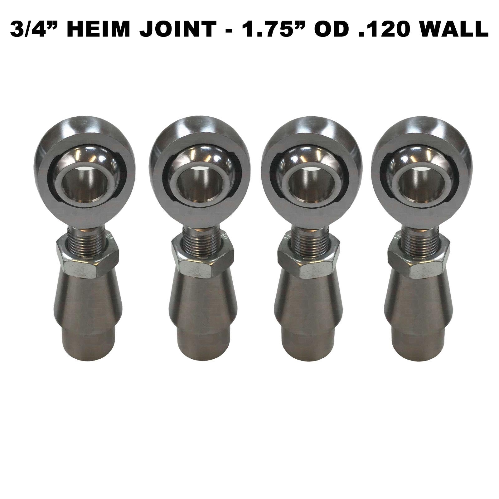 Sway Bar Link Fab Kit - 3/4" Chromoly Heim - 1.75" OD Tubing