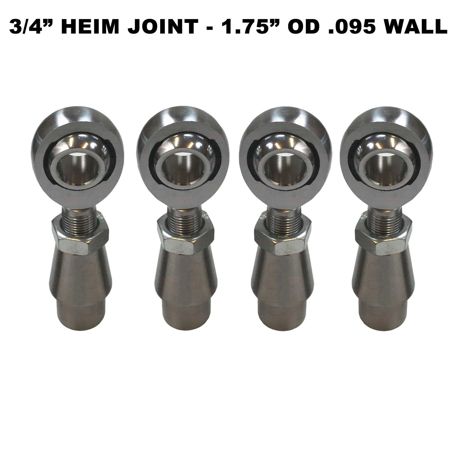 Sway Bar Link Fab Kit - 3/4" Chromoly Heim - 1.75" OD Tubing