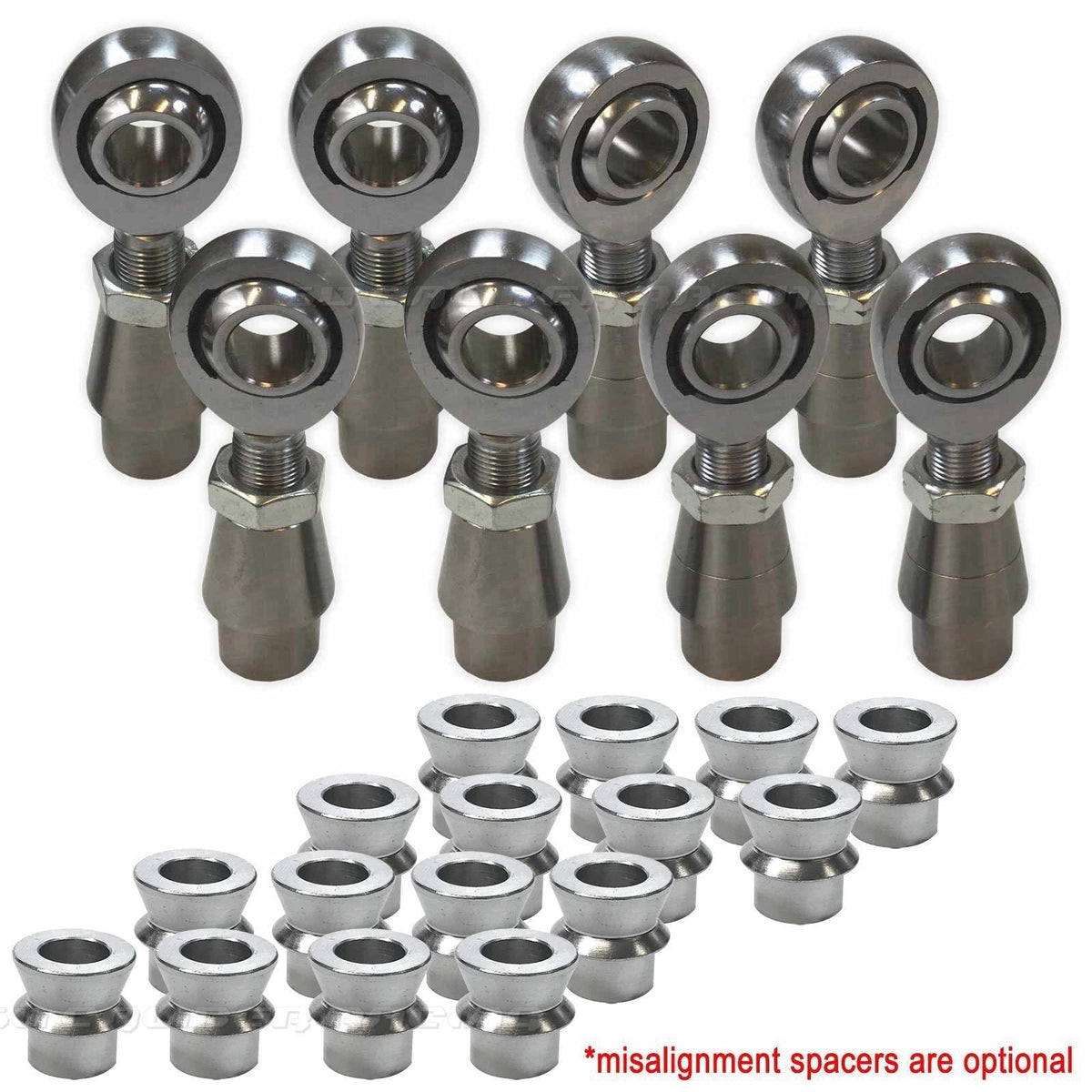 4 Link Rod End Kit - 3/4" Chromoly Heim - 1.75" OD Tubing
