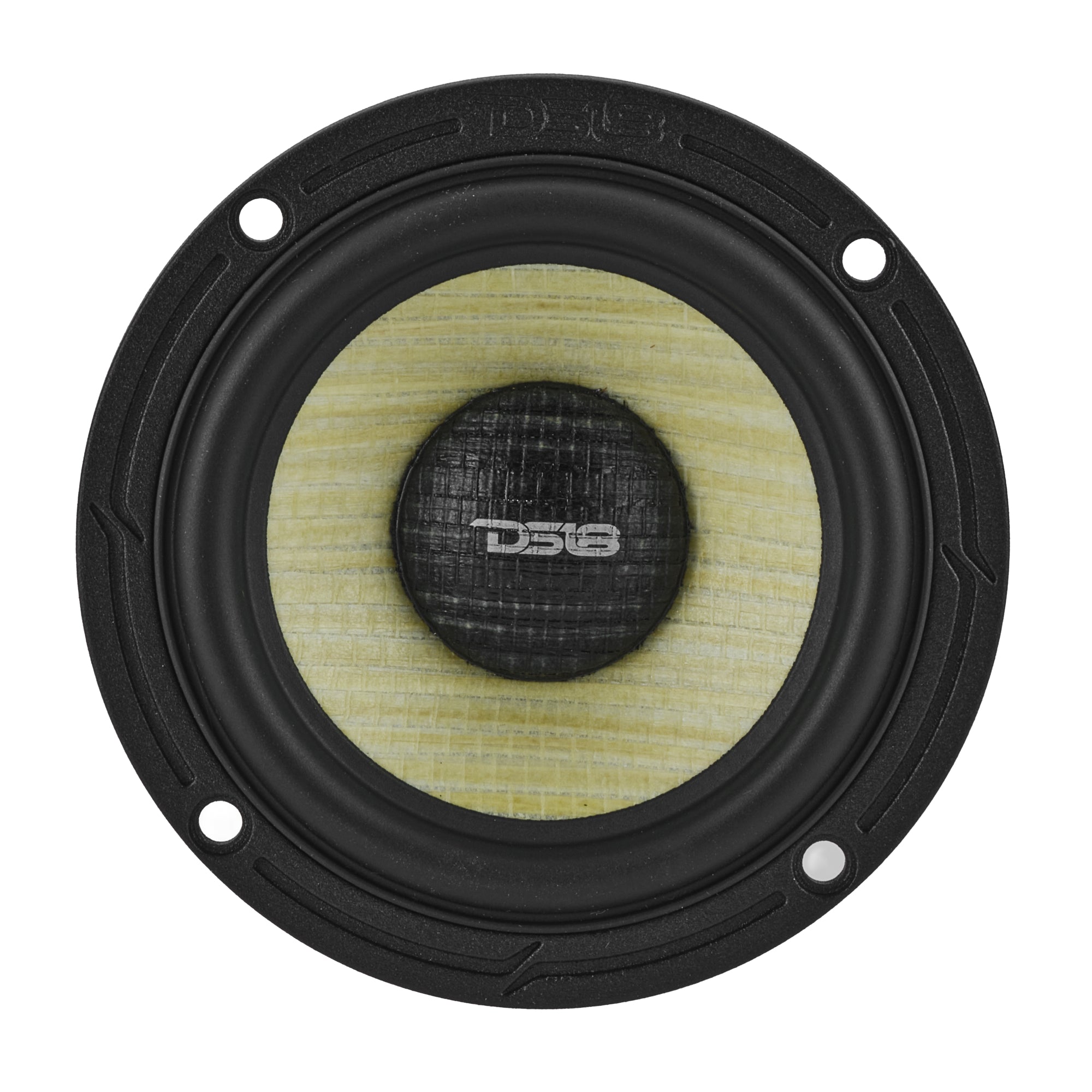 DXQ 6.5" 3-Way Component Speaker Set with Yellow Straw + Composite Foam Cone | 150W RMS 4-Ohm