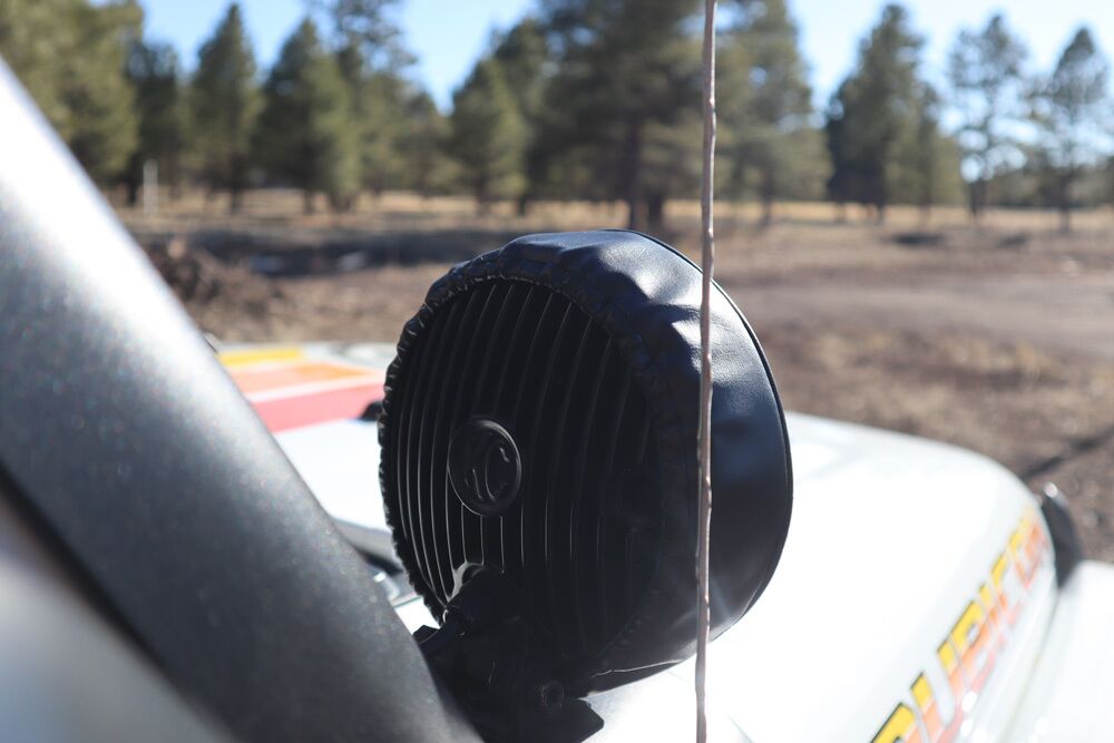 Cover; 6" Vinyl Black w/ Yellow KC Soft (pr) - # 5102