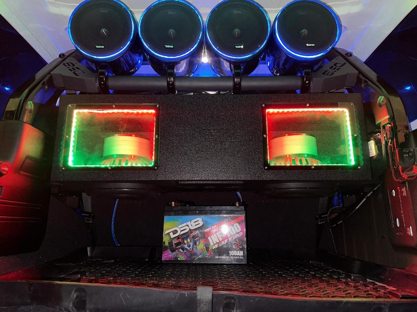 Jeep JLU Mounting Tube For Towers and Pods