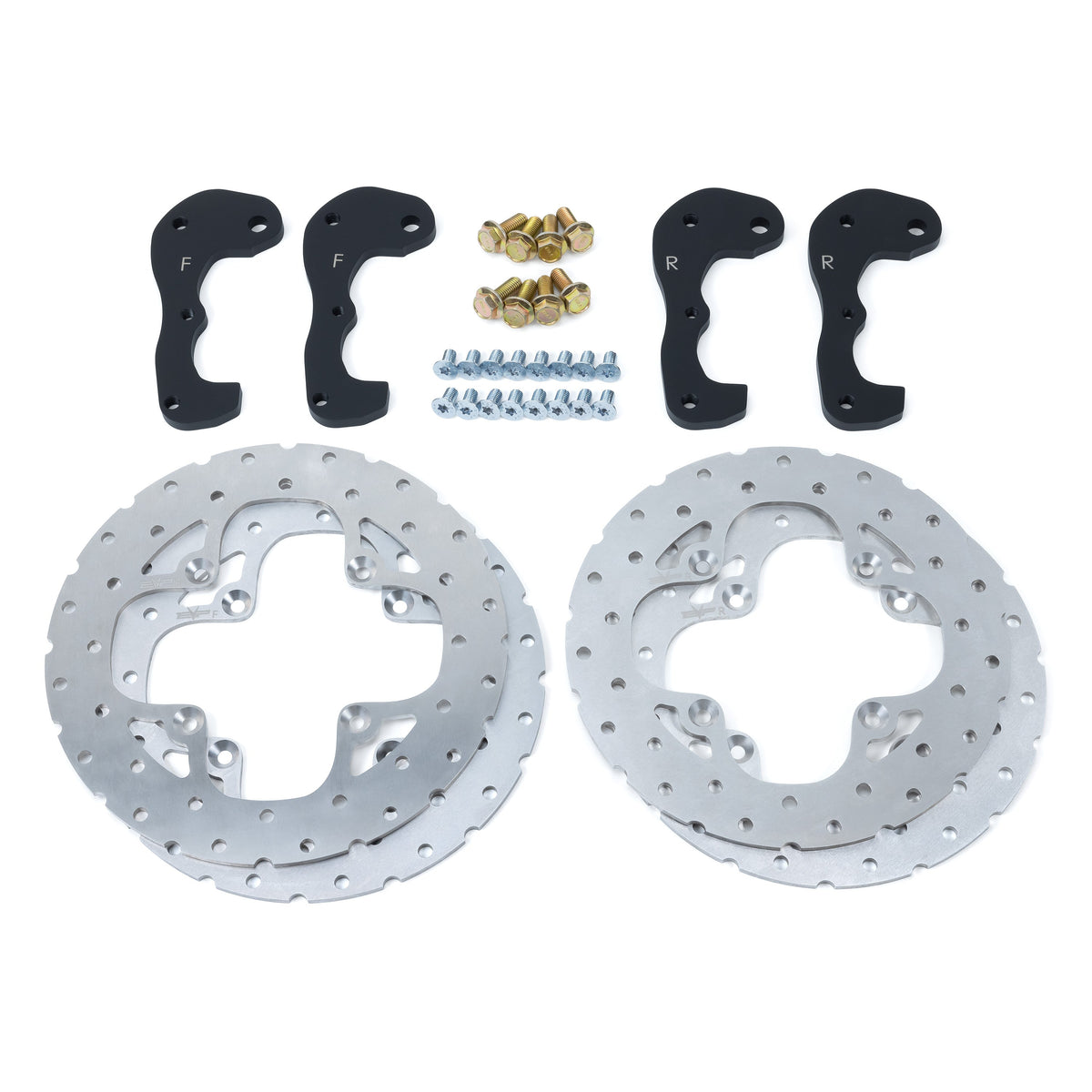 Evolution Powersports - Brakes - EVP Big Rotor Brake Kit for Can-Am Defender, Commander & Maverick Sport/Trail